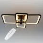 Стельова LED люстра світлодіодний світильник Sunlight чорний 5338/2+2