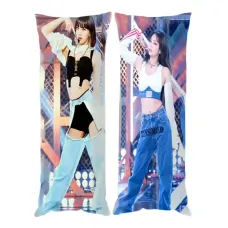 Подушка обіймашка дакімакура Bioworld Джису Блек Пінк BLACKPINK 120х40см (23390) Подушка обіймашка дакімакура Bioworld Джису Блек Пінк BLACKPINK 120х40см (23390)