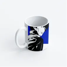 Чашка Спайк Шпігель Spike Spiegel Ковбой Бібоп Cowboy Bebop (23178) Fan Girl 330 мл