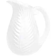 Ваза ceramic Лист папоротника 27.5см белая BonaDi