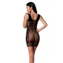 Откровенное платье-сетка Passion BS073 черный (SO4144)