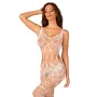 Бодістокінг Obsessive Bodystocking G330 S/M/L білий (SO7695)