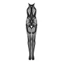 Бодістокінг Obsessive Bodystocking G331 S/M/L чорний (SO7697)