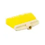 Мітла вулична MASTERTOOL GM YELLOW плоска без ручки 240х40х135 мм пластикова колодка ВР (14-6531)