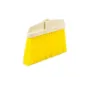 Мітла вулична MASTERTOOL GM YELLOW плоска без ручки 240х40х135 мм пластикова колодка ВР (14-6531)