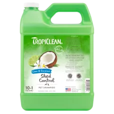 Шампунь-концентрат для ускорения линьки для собак и кошек Tropiclean Lime Coconut 3,8 л