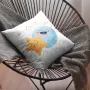 Подушка декоративная с принтом 