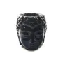 Керамическая аромалампа Будда черная 7х7х8.5 см Amber