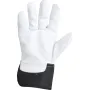Перчатки защитные кожаные LahtiPro 2725 10(XL) черно-белые