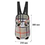 Рюкзак- кенгуру для животных No Brand DT854 M полосатый узор Бежевый (11876-68973)