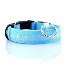 Светодиодный No Brand Blue L LED ошейник USB