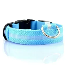 Светодиодный LED ошейник No Brand Blue XL USB