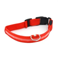 Світлодіодний LED нашийник No Brand Red L USB