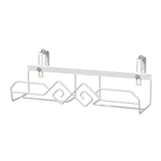 Металлическая подставка для цветов и вазонов Adore Décor 12х16х51 см Белый