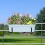 Балконный крепеж для горшков-кашпо Adore Décor 20х16х2 см 2 шт Черный