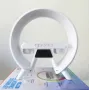 Настольна аккумуляторна смарт лампа із вбудованим аккумулятором UKC Smart RGB 15W Light Sound Machine Bluetooth Біла