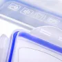 Набір харчових контейнерів Kamille Прозорий 5 шт КМ20003