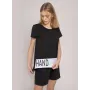 Комплект домашний двойка 100% хлопок Vivioji Черный S (12315)