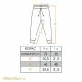 Штани теплі дитячі на резинці для дівчинки GABBI BR-20-22-1 Райдужний настрій Темно-Синій на зріст 74