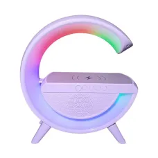 Настільна лампа-нічник Led Wireless Charging Speaker Google (BT2301) 15W White