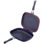 Сковородка-гриль Grill Pan двусторонняя прямоугольная 32х24х7.5см Kamille