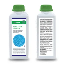 Комплексний засіб для очищення води в басейнах 1л Pool clean series-A Biogreen