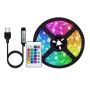 Світлодіодна стрічка RIAS 5050 LED RGB в бухті 5м різнобарвна 5V USB Bluetooth (4_00561)
