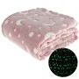 Плед детский светящийся в темноте RIAS 180х160 см Pink (3_01472)