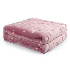 Плед дитячий, що світиться в темряві RIAS 180х160 см Pink (3_01472) Плед дитячий, що світиться в темряві RIAS 180х160 см Pink (3_01472)