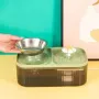 Годівниця для собак і кішок RIAS з поїлкою-фонтанчиком Green (3_04346)