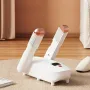 Сушарка для взуття Lesko YM-102 White компактна антибактеріальна та стерилізуюча з таймером