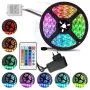 Комплект світлодіодної стрічки OPT-TOP 3528 RGB у силіконі 5 м з пультом (1756374621)