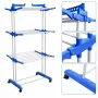 Універсальна складна сушарка для білизни No Brand 3 Tiers Garment rack біла (1756374679)