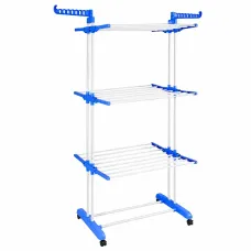 Универсальная складная сушилка для белья No Brand 3 Tiers Garment rack белая (1756374679)