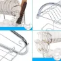 Стійка для сушіння посуду Kitchen Storage rack нержавіюча сталь (1756374704)