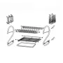Стійка для сушіння посуду Kitchen Storage rack нержавіюча сталь (1756374704)