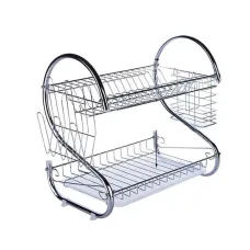 Стійка для сушіння посуду Kitchen Storage rack нержавіюча сталь (1756374704) Стійка для сушіння посуду Kitchen Storage rack нержавіюча сталь (1756374704)