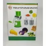 Універсальна механічна овочерізка мультислайсер TableTop TableTop Drum Grater 3 насадки (1756374727)