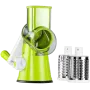 Універсальна механічна овочерізка мультислайсер TableTop TableTop Drum Grater 3 насадки (1756374727)