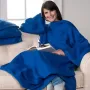 Плед с рукавами OPT-TOP Snuggie Blanket синий (1756375291)