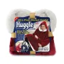 Толстовка-плед с капюшоном OPT-TOP Huggle Hoodie двухсторонняя красный (1762056417)