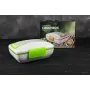 Розумний електричний судочок з підігрівом їжі Lunch Box від мережі 220 V 820 мл Зелений (1937472004)