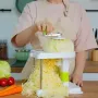 Механічна капусторізка No Brand + 3 запасні леза в комплекті (2091116709)