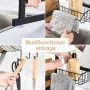 Кухонна сушарка для посуду No Brand Kitchen Rack 65х32х52 см Чорний (2103354319)
