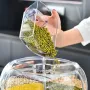 Органайзер No Brand для сипучих продуктів з дозатором, що обертається на 6 відділень (2104218248)