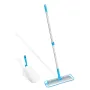Набір швабра для миття підлоги + насадка для пилу 2 в 1 e-Cloth Easy-Click Telescopic Pole+ Duster head 743541