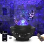 Нічник проектор зоряного неба RIAS KK-790 Bluetooth з пультом 6W Black (3_04539)