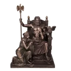 Декоративна фігурка 28см Zeus and Hera Veronese Декоративна фігурка 28см Zeus and Hera Veronese