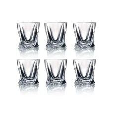 Набор стаканов для виски Ледник 6 штук 300 мл Bohemia Crystalite