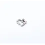 Кулон серце з фіанітами Maxi Silver 9386 1.8 см Різнокольоровий
